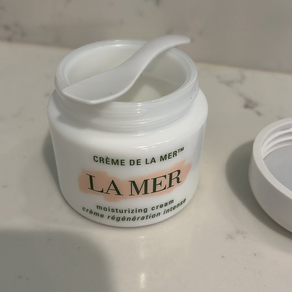 EMPTY La Mer 2oz Crème de la Mer jar with spatula - Picture 4 of 4